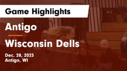 Antigo  vs Wisconsin Dells  Game Highlights - Dec. 28, 2023