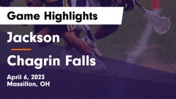 Jackson  vs Chagrin Falls  Game Highlights - April 6, 2023