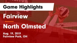 Fairview  vs North Olmsted  Game Highlights - Aug. 19, 2019