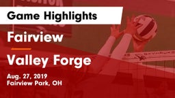 Fairview  vs Valley Forge  Game Highlights - Aug. 27, 2019