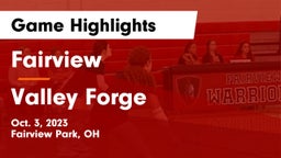 Fairview  vs Valley Forge  Game Highlights - Oct. 3, 2023