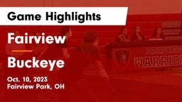 Fairview  vs Buckeye  Game Highlights - Oct. 10, 2023
