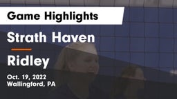 Strath Haven  vs Ridley  Game Highlights - Oct. 19, 2022
