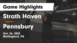 Strath Haven  vs Pennsbury  Game Highlights - Oct. 26, 2023