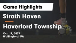 Strath Haven  vs Haverford Township  Game Highlights - Oct. 19, 2023