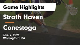 Strath Haven  vs Conestoga  Game Highlights - Jan. 2, 2023