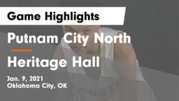 Putnam City North  vs Heritage Hall  Game Highlights - Jan. 9, 2021