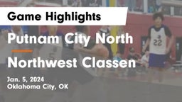Putnam City North  vs Northwest Classen  Game Highlights - Jan. 5, 2024