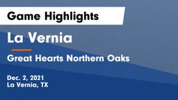 La Vernia  vs Great Hearts Northern Oaks Game Highlights - Dec. 2, 2021