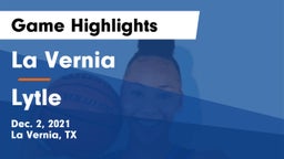 La Vernia  vs Lytle  Game Highlights - Dec. 2, 2021