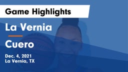La Vernia  vs Cuero  Game Highlights - Dec. 4, 2021
