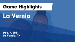La Vernia  Game Highlights - Dec. 7, 2021