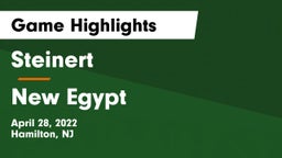 Steinert  vs New Egypt  Game Highlights - April 28, 2022