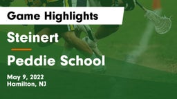 Steinert  vs Peddie School Game Highlights - May 9, 2022