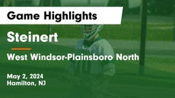 Steinert  vs West Windsor-Plainsboro North  Game Highlights - May 2, 2024
