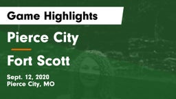Pierce City  vs Fort Scott  Game Highlights - Sept. 12, 2020