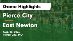 Pierce City  vs East Newton  Game Highlights - Aug. 28, 2023