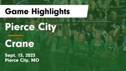 Pierce City  vs Crane  Game Highlights - Sept. 13, 2023