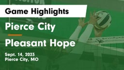 Pierce City  vs Pleasant Hope  Game Highlights - Sept. 14, 2023