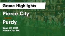 Pierce City  vs Purdy  Game Highlights - Sept. 30, 2023