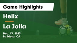 Helix  vs La Jolla  Game Highlights - Dec. 13, 2023