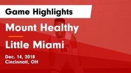 Mount Healthy  vs Little Miami  Game Highlights - Dec. 14, 2018