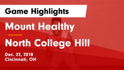 Mount Healthy  vs North College Hill  Game Highlights - Dec. 22, 2018