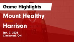 Mount Healthy  vs Harrison  Game Highlights - Jan. 7, 2020