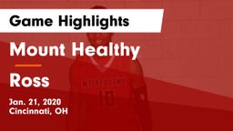 Mount Healthy  vs Ross  Game Highlights - Jan. 21, 2020