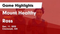 Mount Healthy  vs Ross  Game Highlights - Dec. 11, 2020