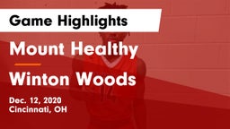 Mount Healthy  vs Winton Woods  Game Highlights - Dec. 12, 2020
