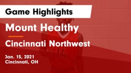 Mount Healthy  vs Cincinnati Northwest  Game Highlights - Jan. 15, 2021