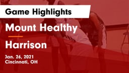 Mount Healthy  vs Harrison  Game Highlights - Jan. 26, 2021