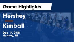 Hershey  vs Kimball  Game Highlights - Dec. 14, 2018