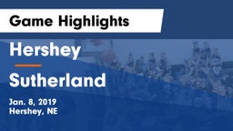 Hershey  vs Sutherland  Game Highlights - Jan. 8, 2019