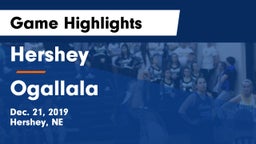 Hershey  vs Ogallala  Game Highlights - Dec. 21, 2019