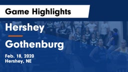Hershey  vs Gothenburg  Game Highlights - Feb. 18, 2020