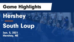 Hershey  vs South Loup  Game Highlights - Jan. 5, 2021
