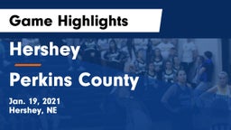 Hershey  vs Perkins County  Game Highlights - Jan. 19, 2021