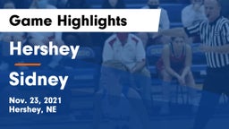 Hershey  vs Sidney  Game Highlights - Nov. 23, 2021