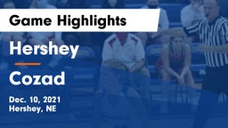 Hershey  vs Cozad  Game Highlights - Dec. 10, 2021