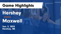 Hershey  vs Maxwell  Game Highlights - Jan. 5, 2024