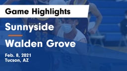Sunnyside  vs Walden Grove  Game Highlights - Feb. 8, 2021