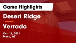 Desert Ridge  vs Verrado  Game Highlights - Oct. 16, 2021