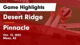Desert Ridge  vs Pinnacle  Game Highlights - Oct. 15, 2022