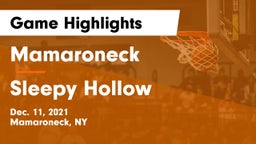 Mamaroneck  vs Sleepy Hollow  Game Highlights - Dec. 11, 2021