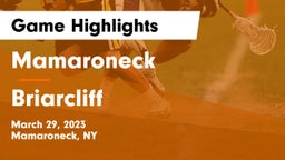 Mamaroneck  vs Briarcliff  Game Highlights - March 29, 2023
