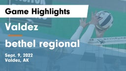 Valdez  vs bethel regional   Game Highlights - Sept. 9, 2022