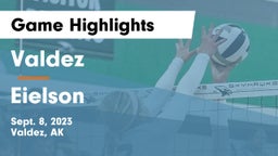 Valdez  vs Eielson Game Highlights - Sept. 8, 2023