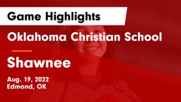 Oklahoma Christian School vs Shawnee  Game Highlights - Aug. 19, 2022